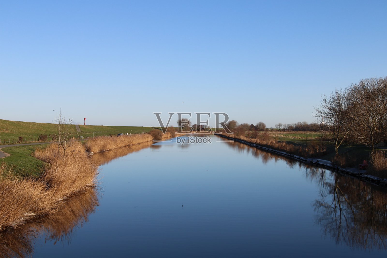 奥滕多夫的哈德尔纳海峡照片摄影图片