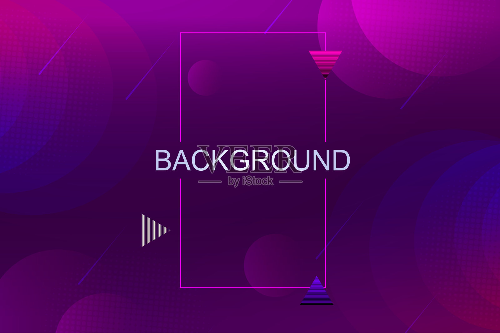 组成蓝紫色色调，椭圆抽象形状插画图片素材