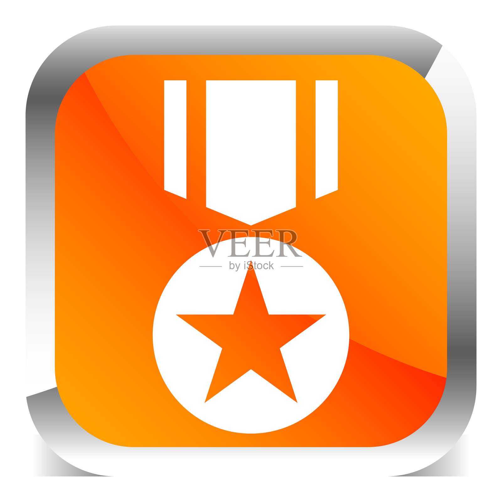 彩色背景下的图标图标素材