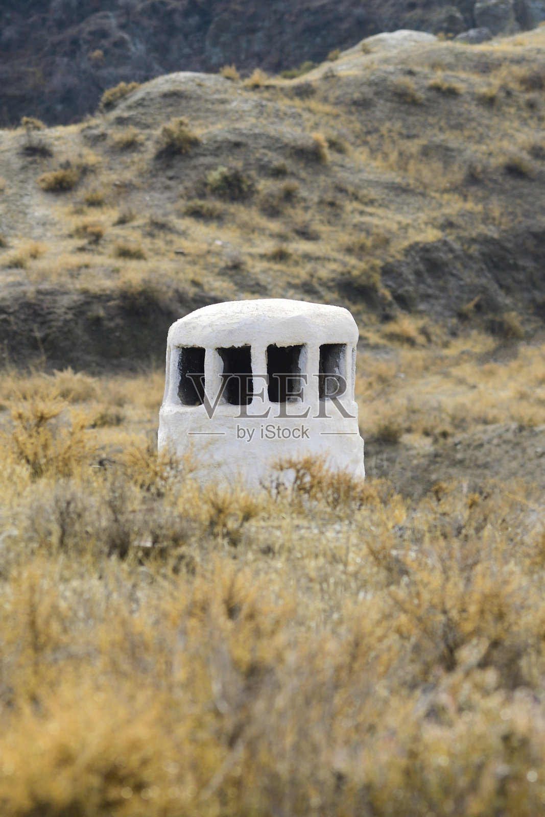 Alpujarra Granadina的烟囱照片摄影图片