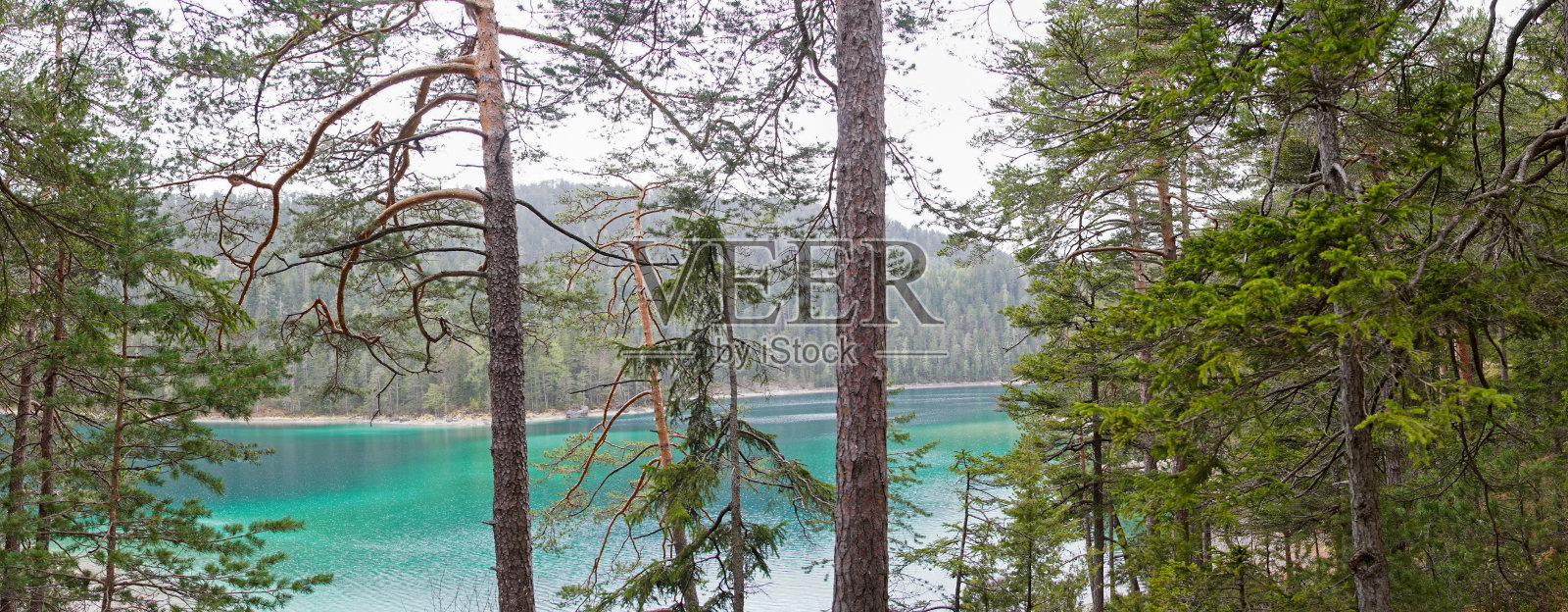 湖Blindsee、奥地利照片摄影图片