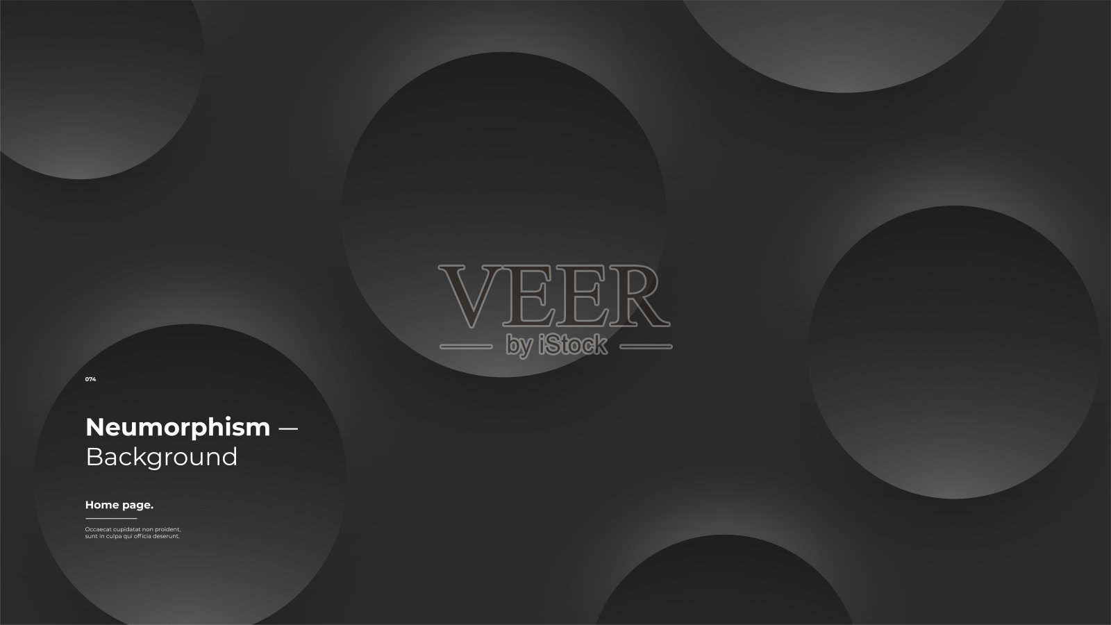 以neumorphism风格为背景。插画图片素材