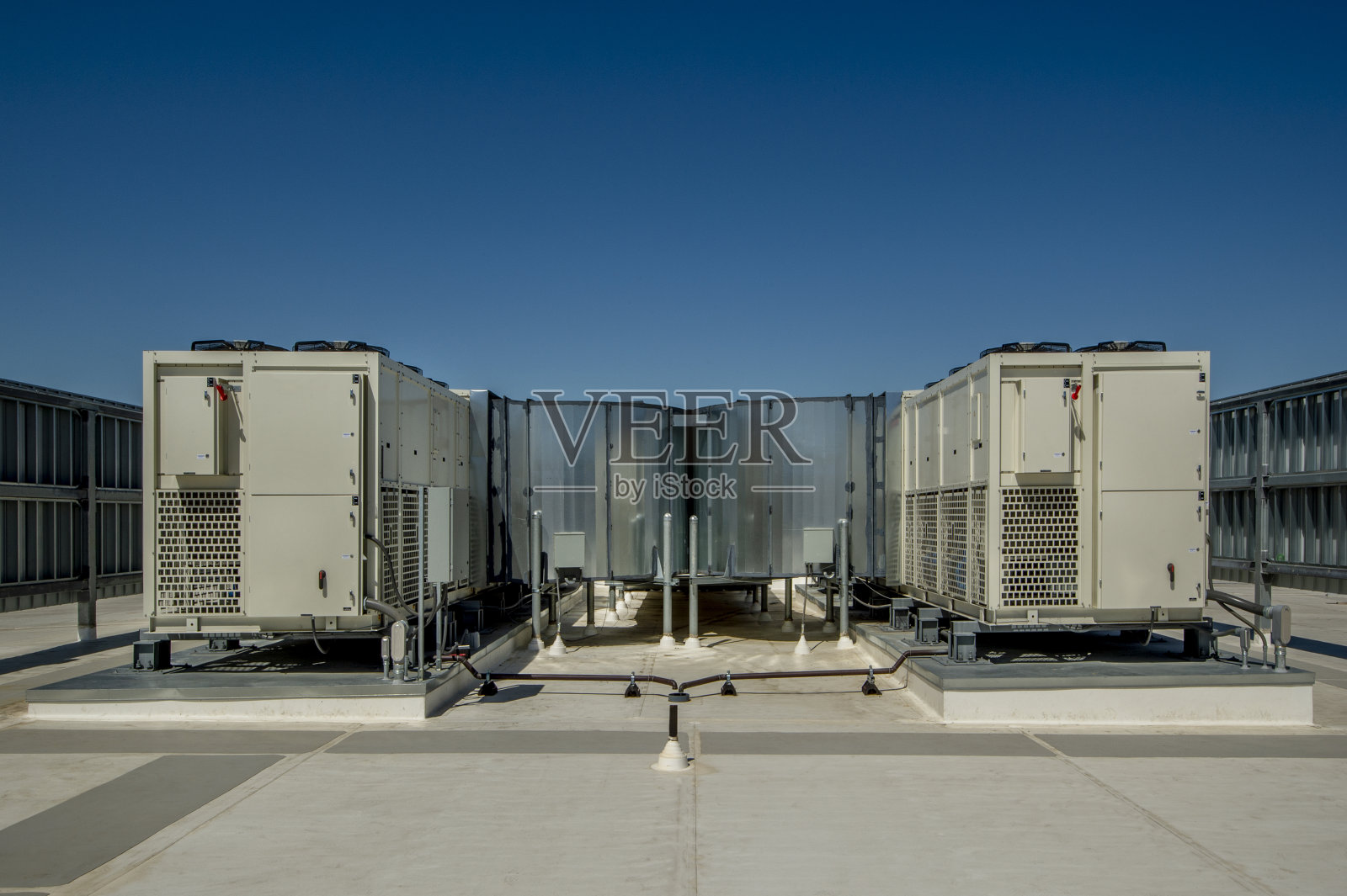 屋顶空调照片摄影图片