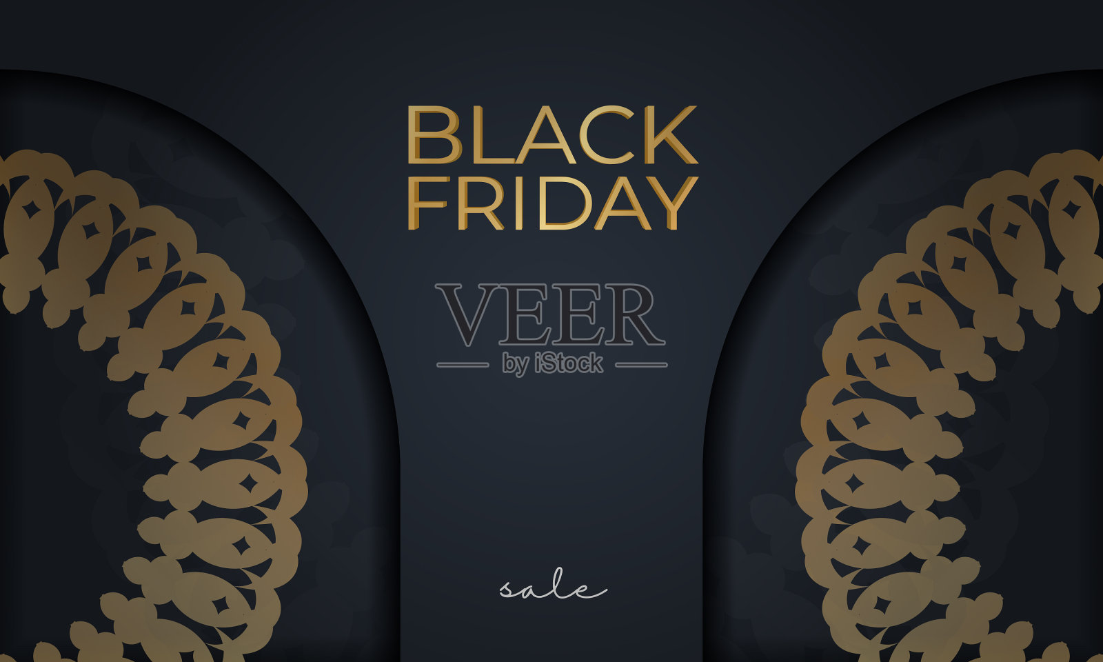 黑色星期五的假日广告模板设计模板素材
