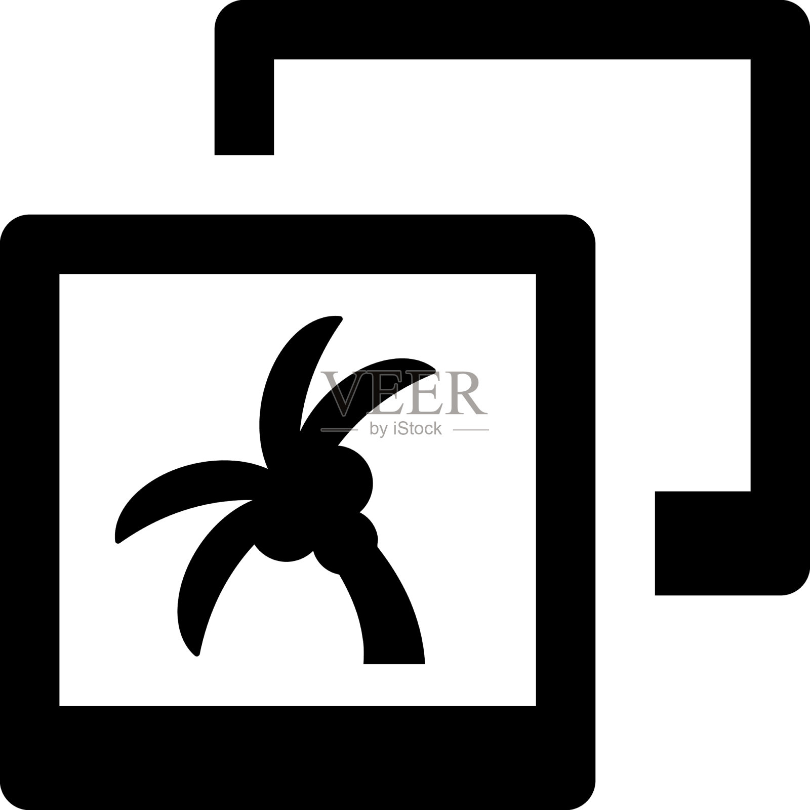 自然的照片图标素材