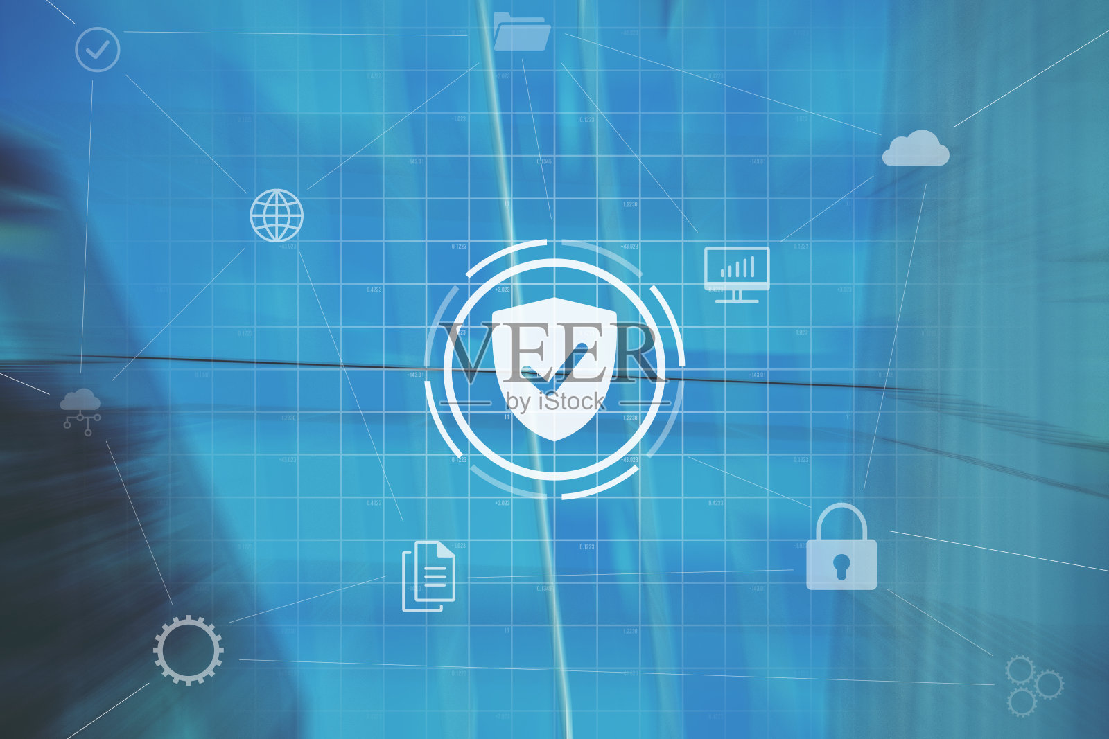 数据安全概念。个人资料及资料的保安照片摄影图片