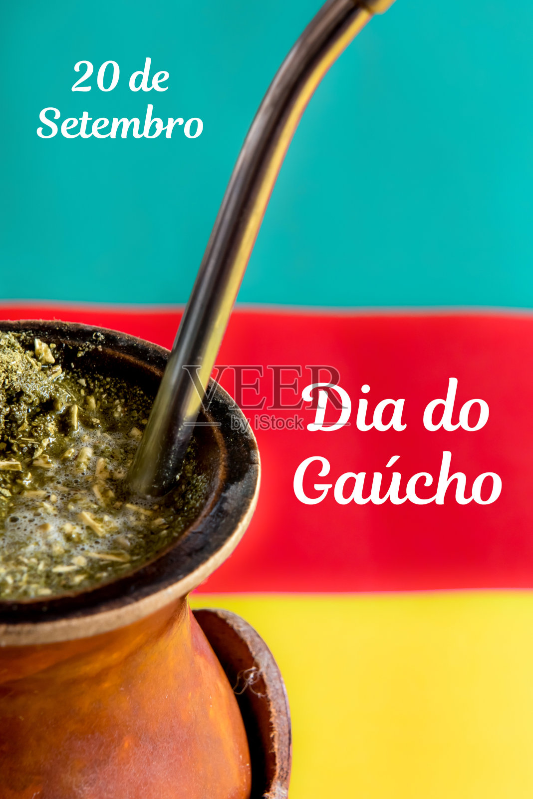 这是巴西南部的传统节日。加乔人的法罗皮莱周。葡萄牙语(高楚语日)照片摄影图片