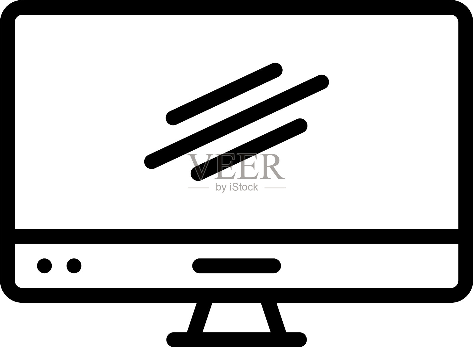 显示插画图片素材