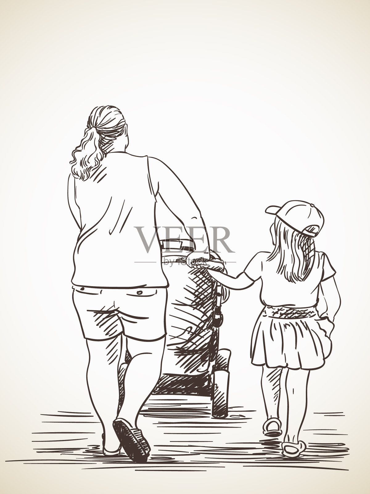 人插画图片素材