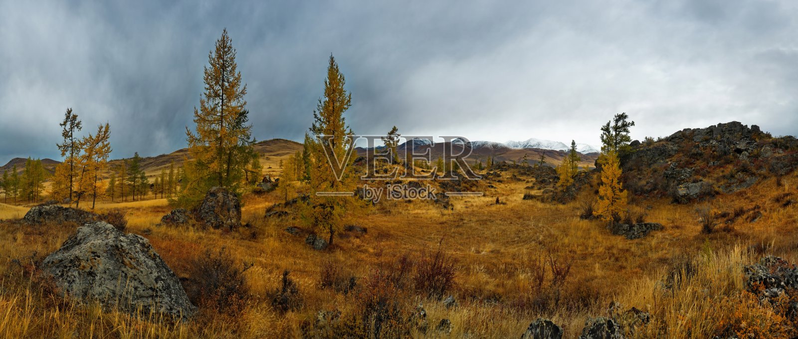 石质草原的秋色照片摄影图片