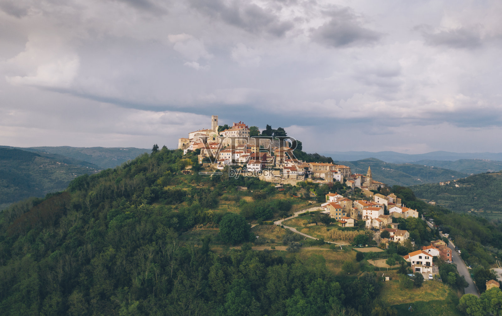 Motovun村照片摄影图片