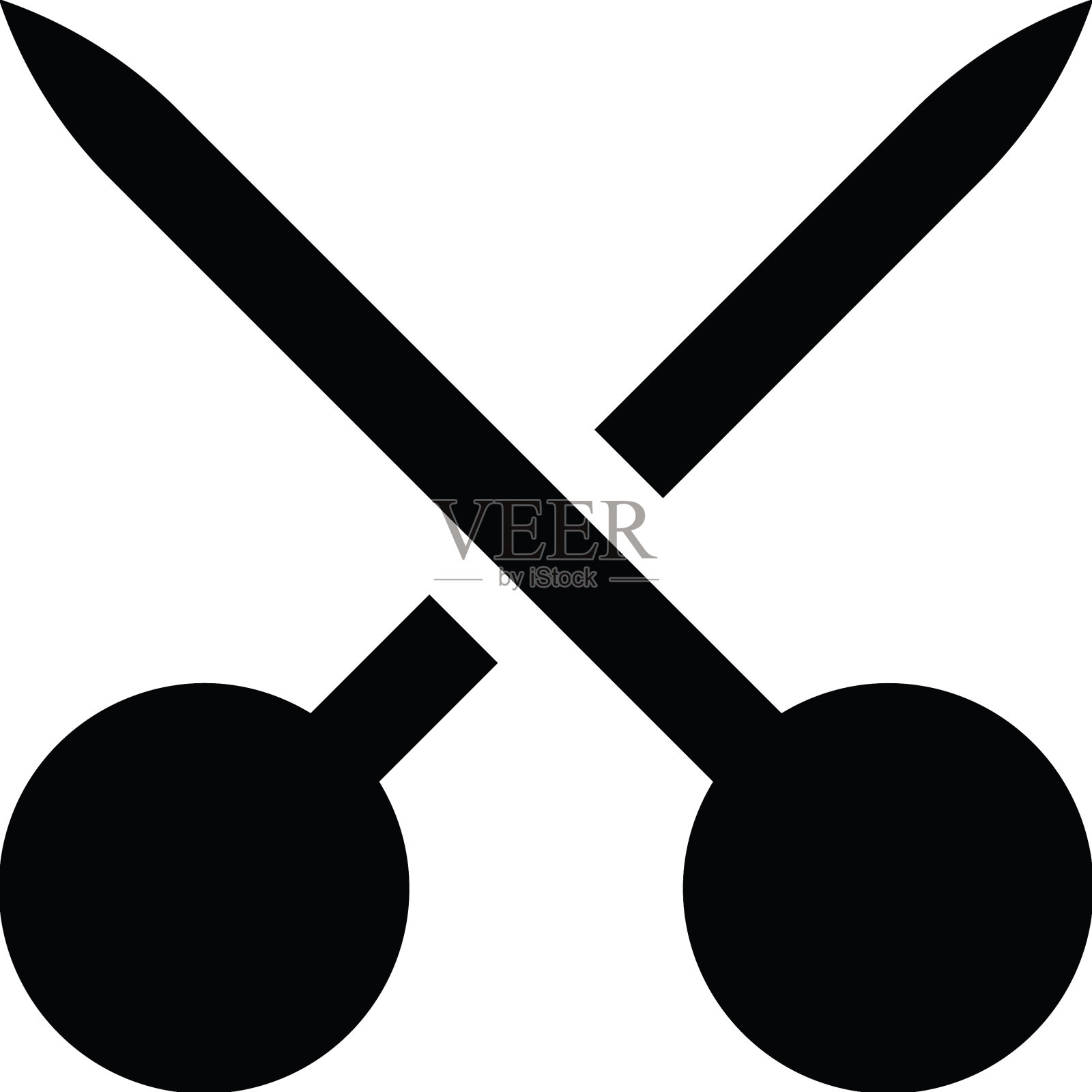 剪刀插画图片素材