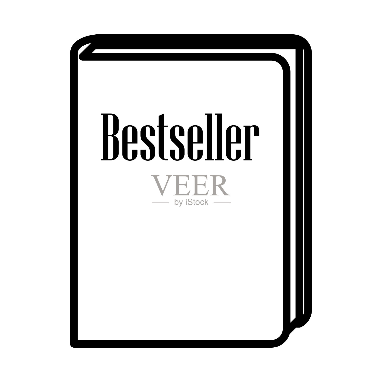 畅销的书图标插画图片素材