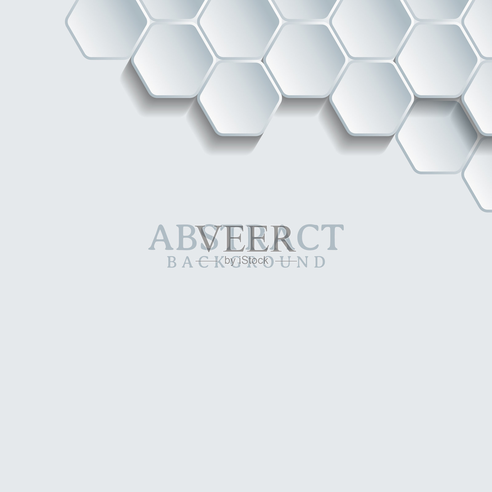 抽象几何形状六边形背景插画图片素材