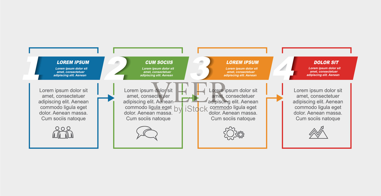 信息图形设计模板与地方为您插画图片素材