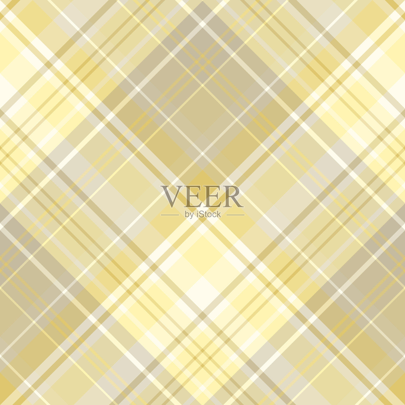 黄白色和暖灰色的无缝图案插画图片素材