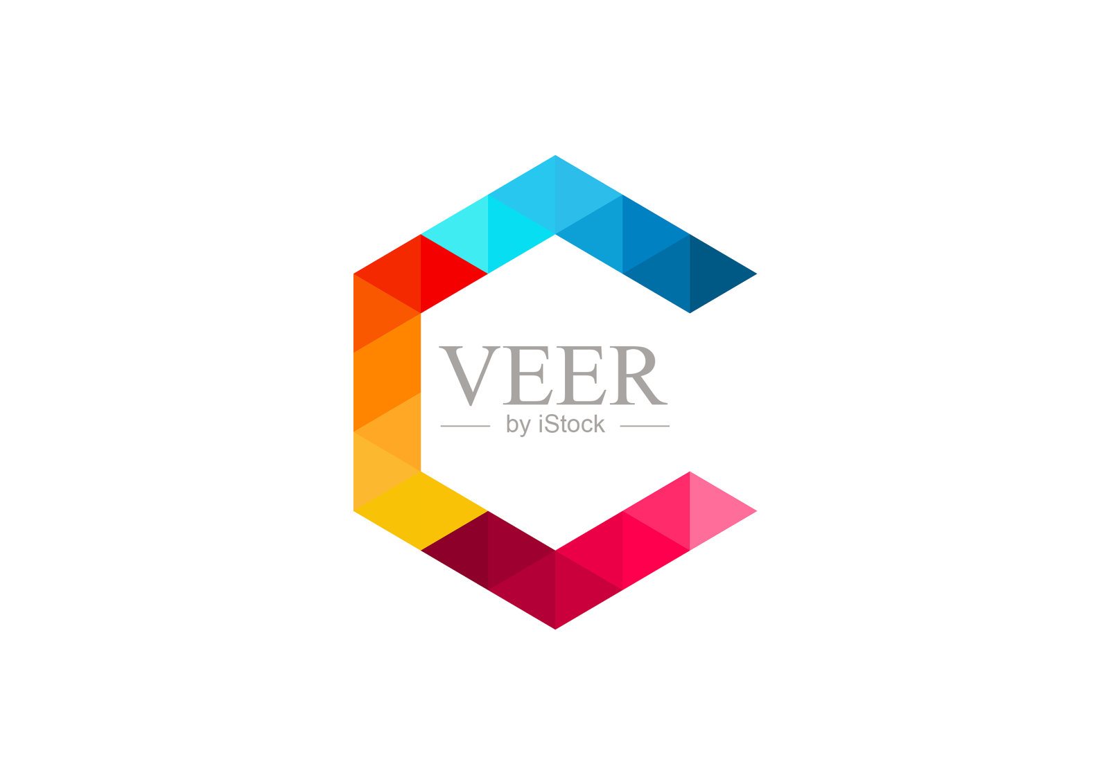 字母c标志设计元素图片