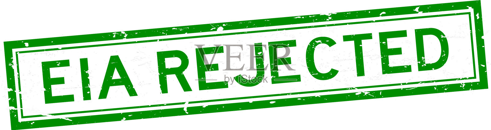 Grunge green eia环境的缩写设计元素图片