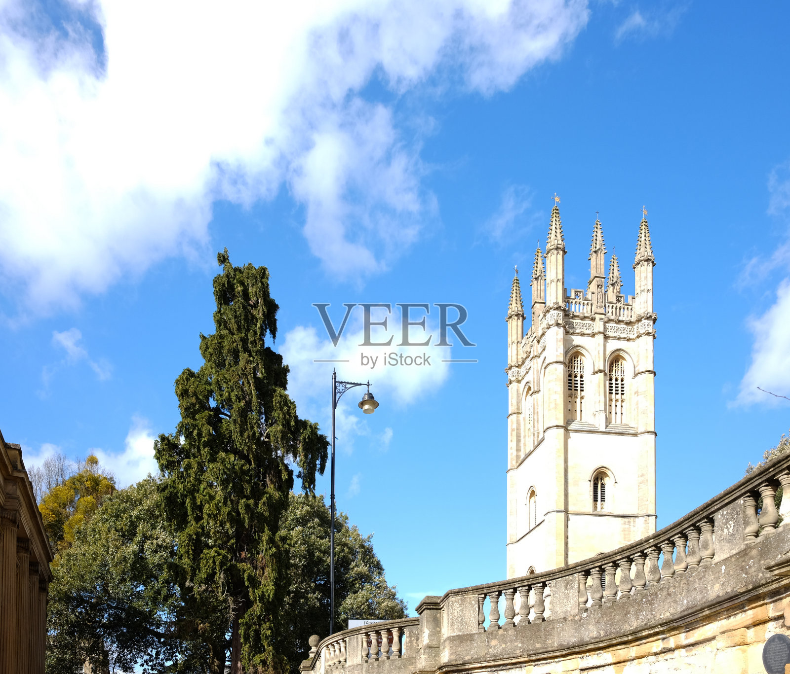 牛津城的壮丽景色照片摄影图片