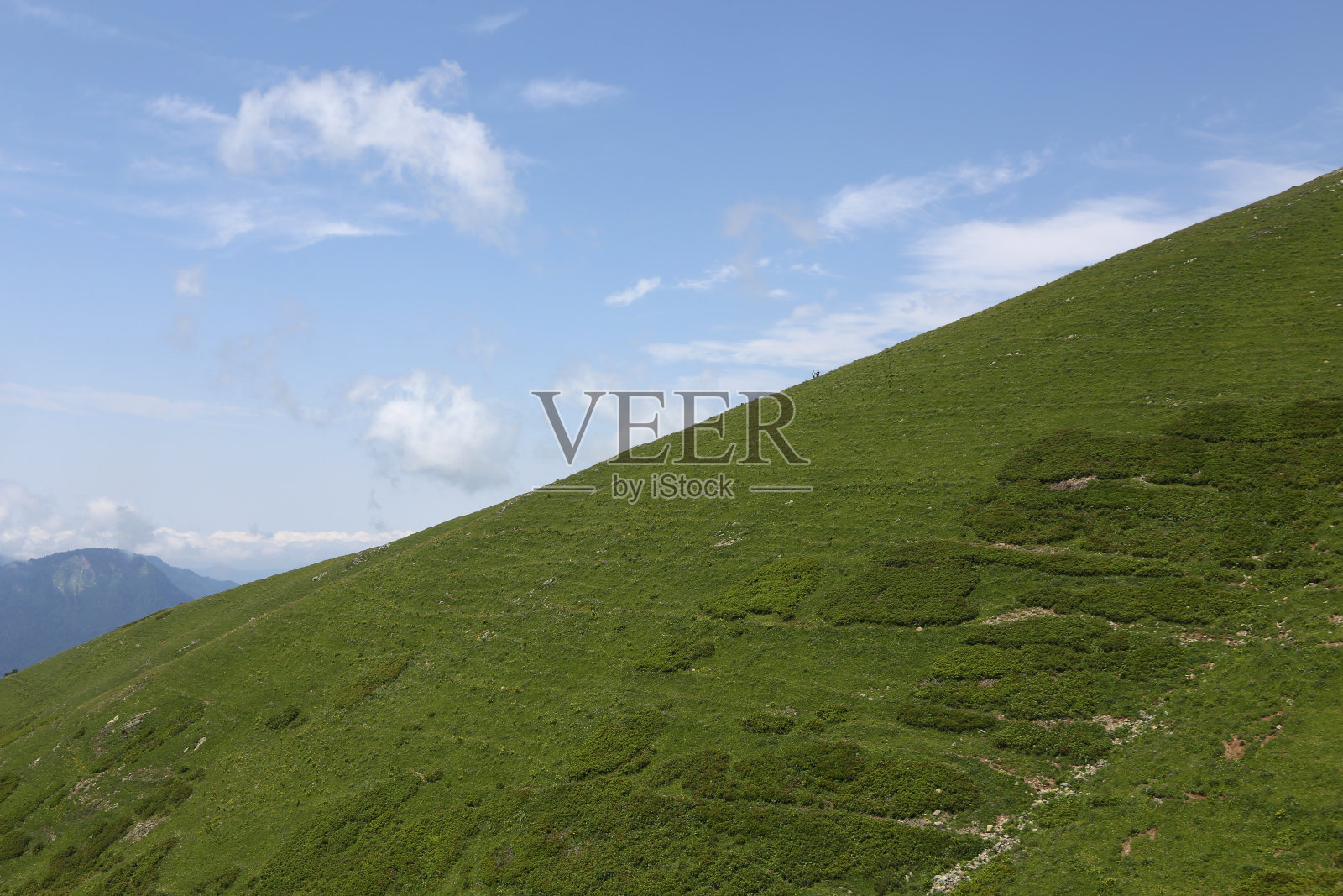 山地景观，罗莎库托高山度假村，索契，俄罗斯照片摄影图片