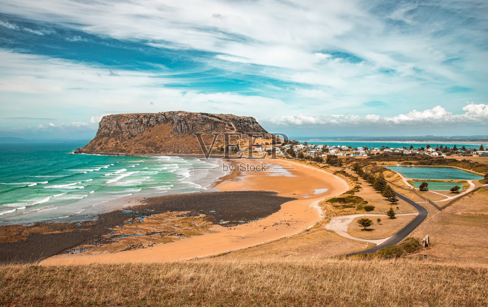 坚果和斯坦利的海岸线照片摄影图片