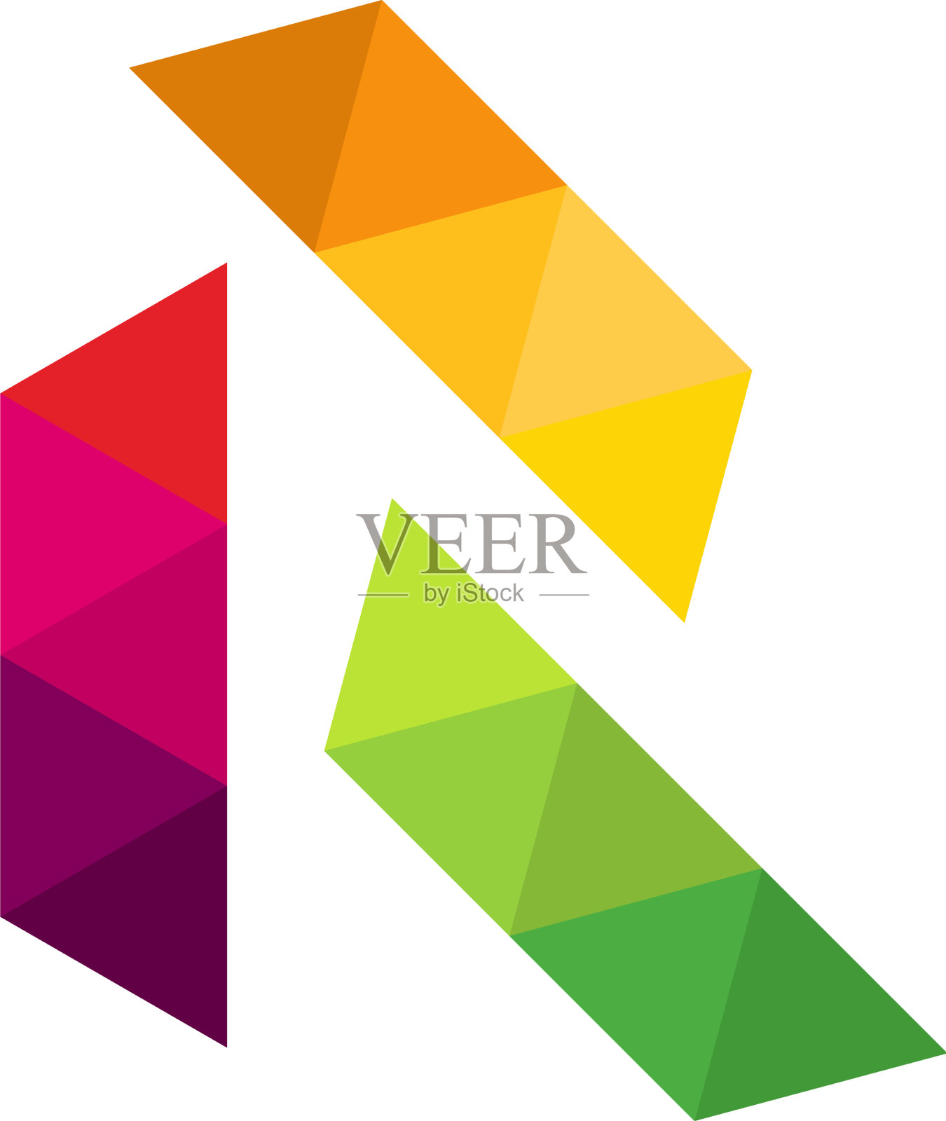 字母r标志设计元素图片