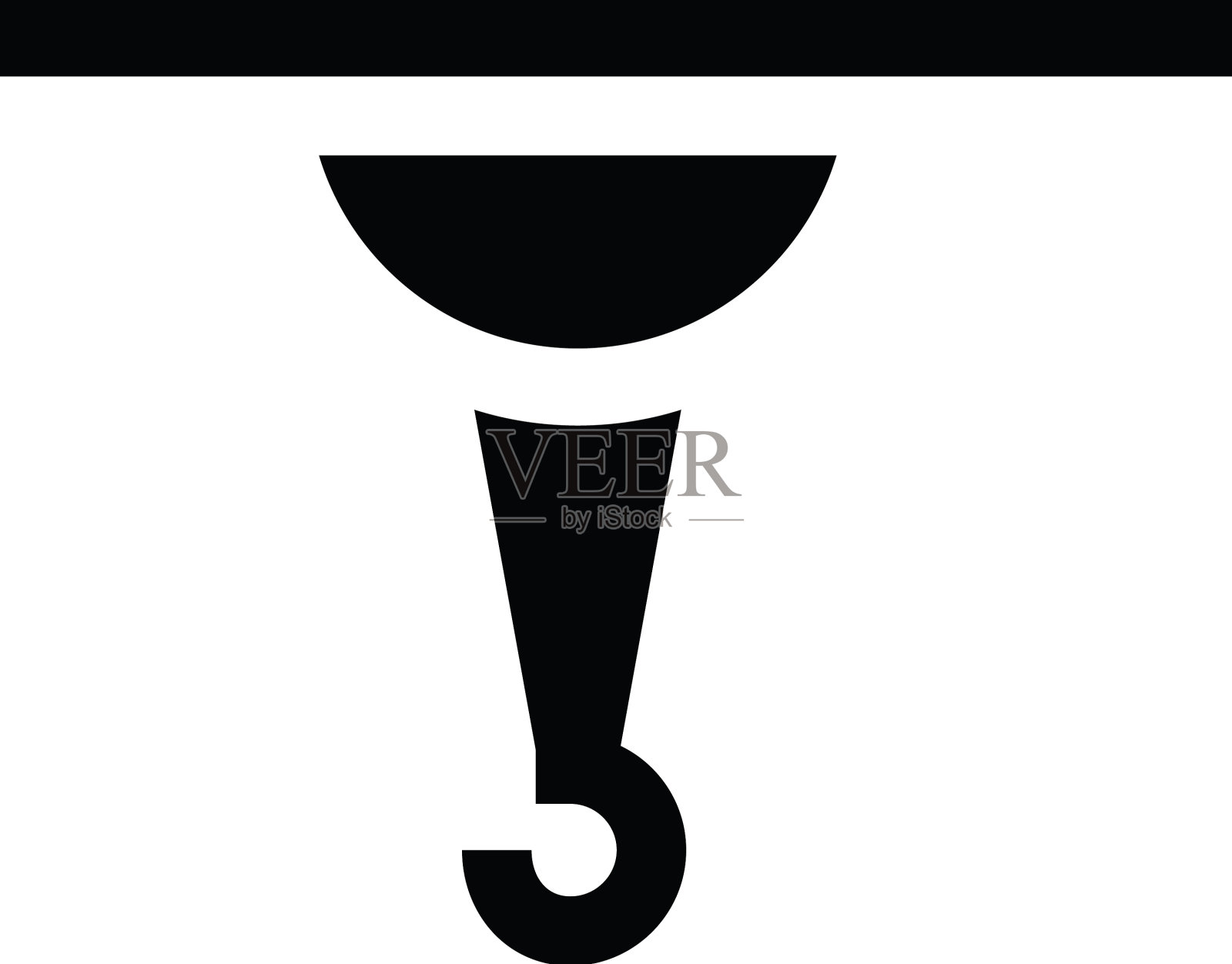 测试结束起重机图标素材