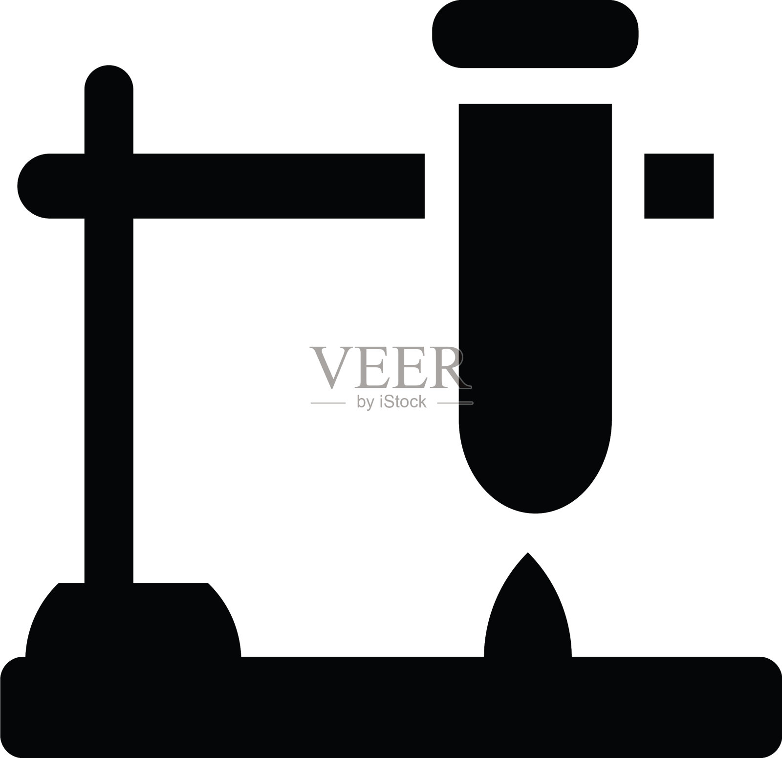 实验室实验图标素材