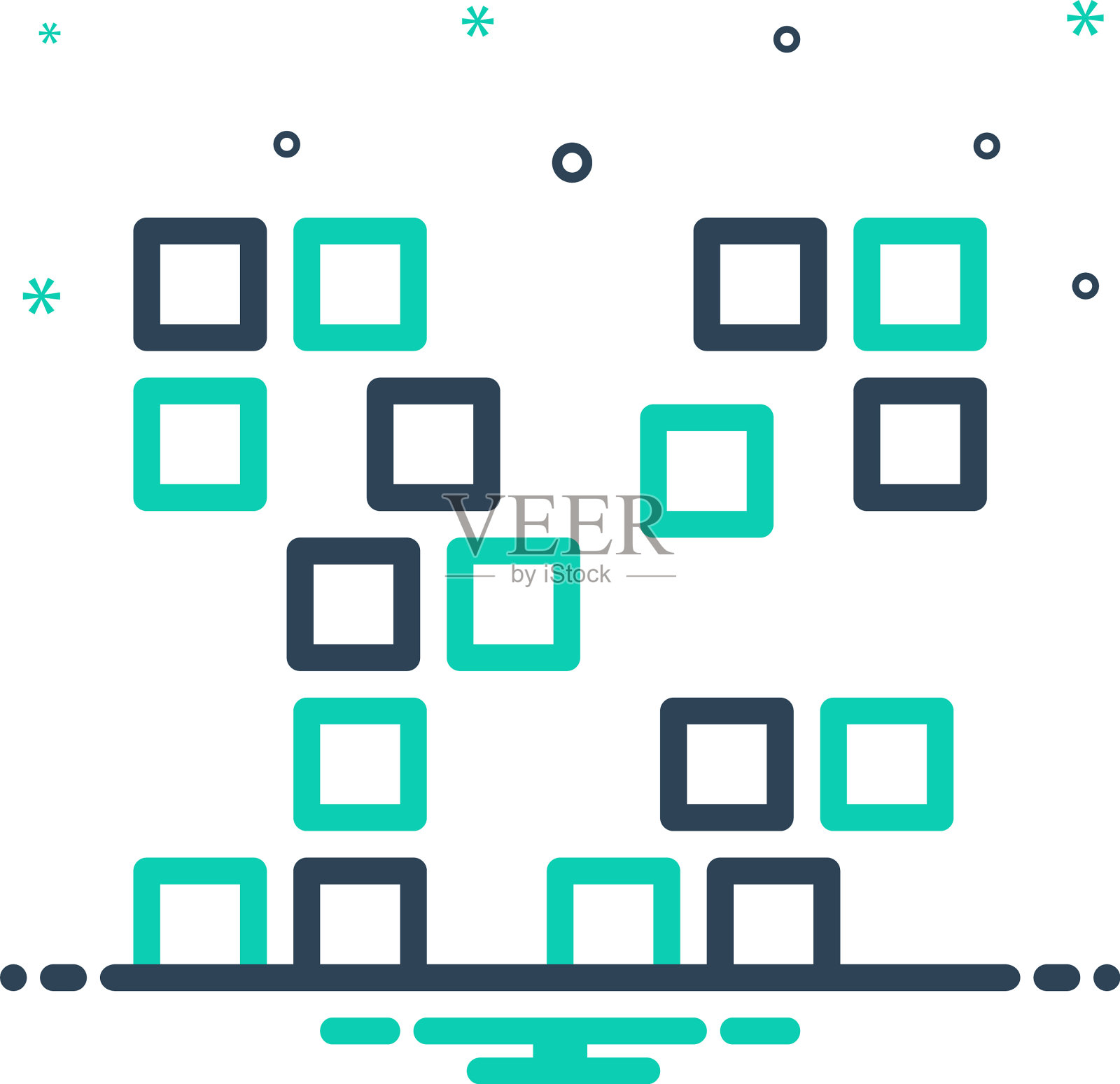 安排插画图片素材