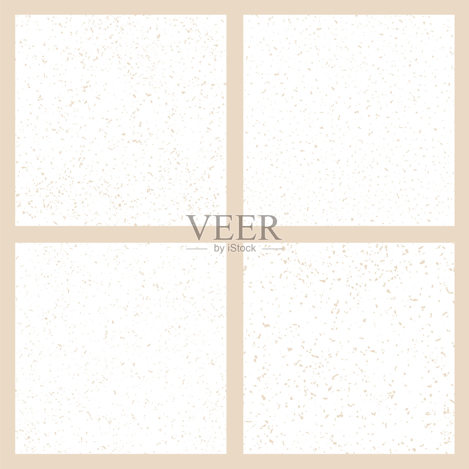 一套手工的自然纸纹理插画图片素材