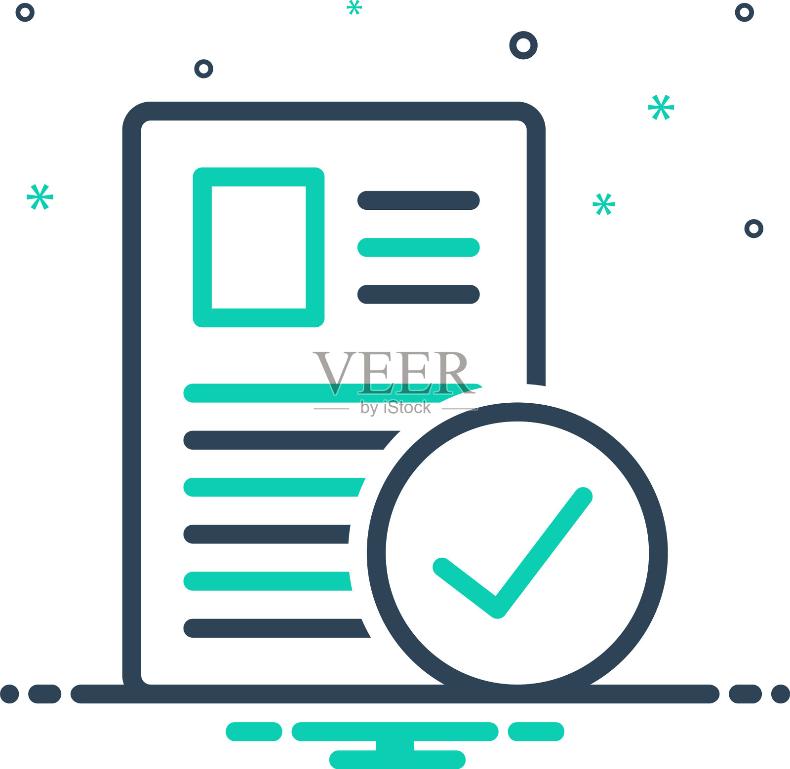 文档插画图片素材