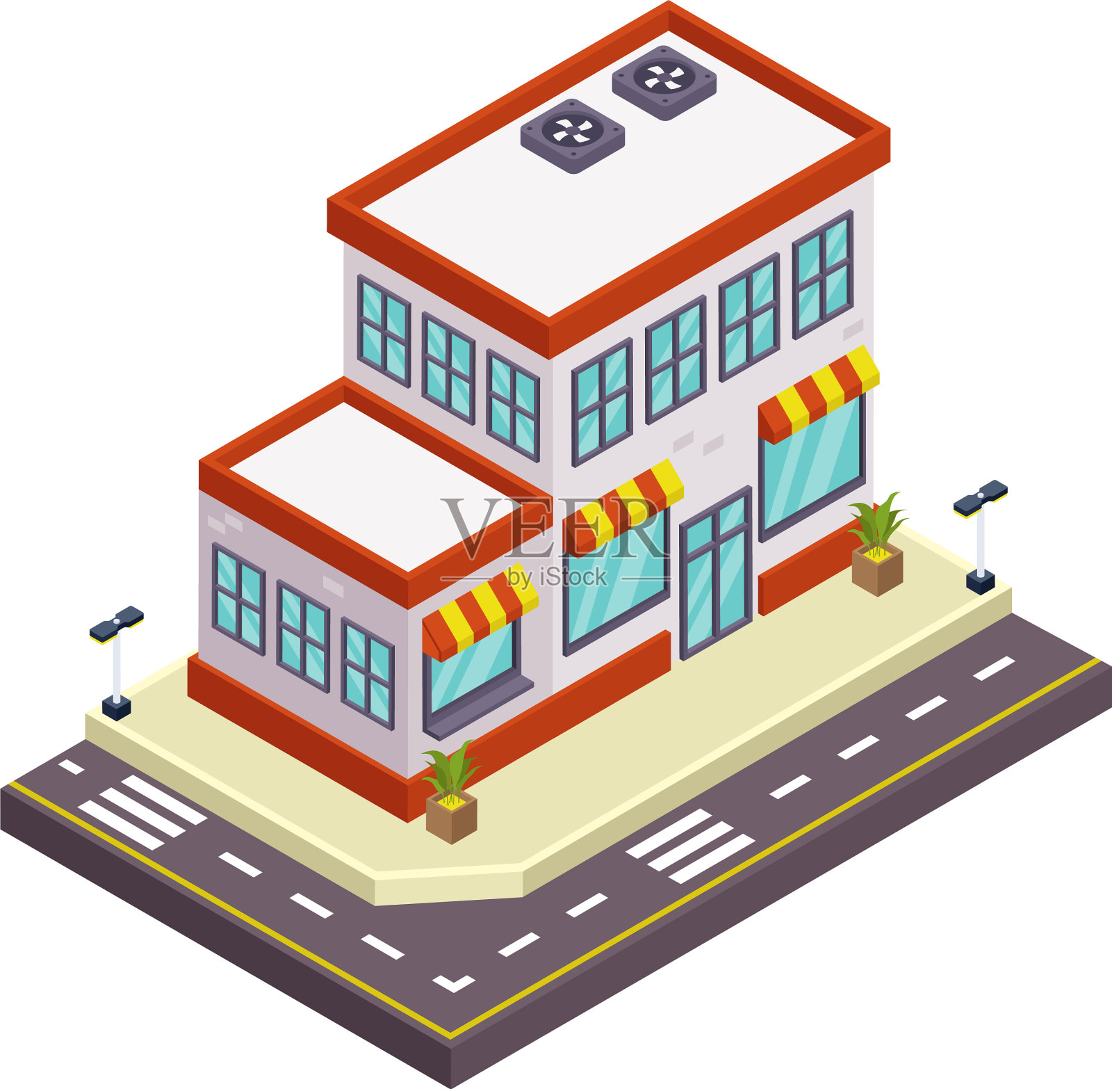 商店插画图片素材