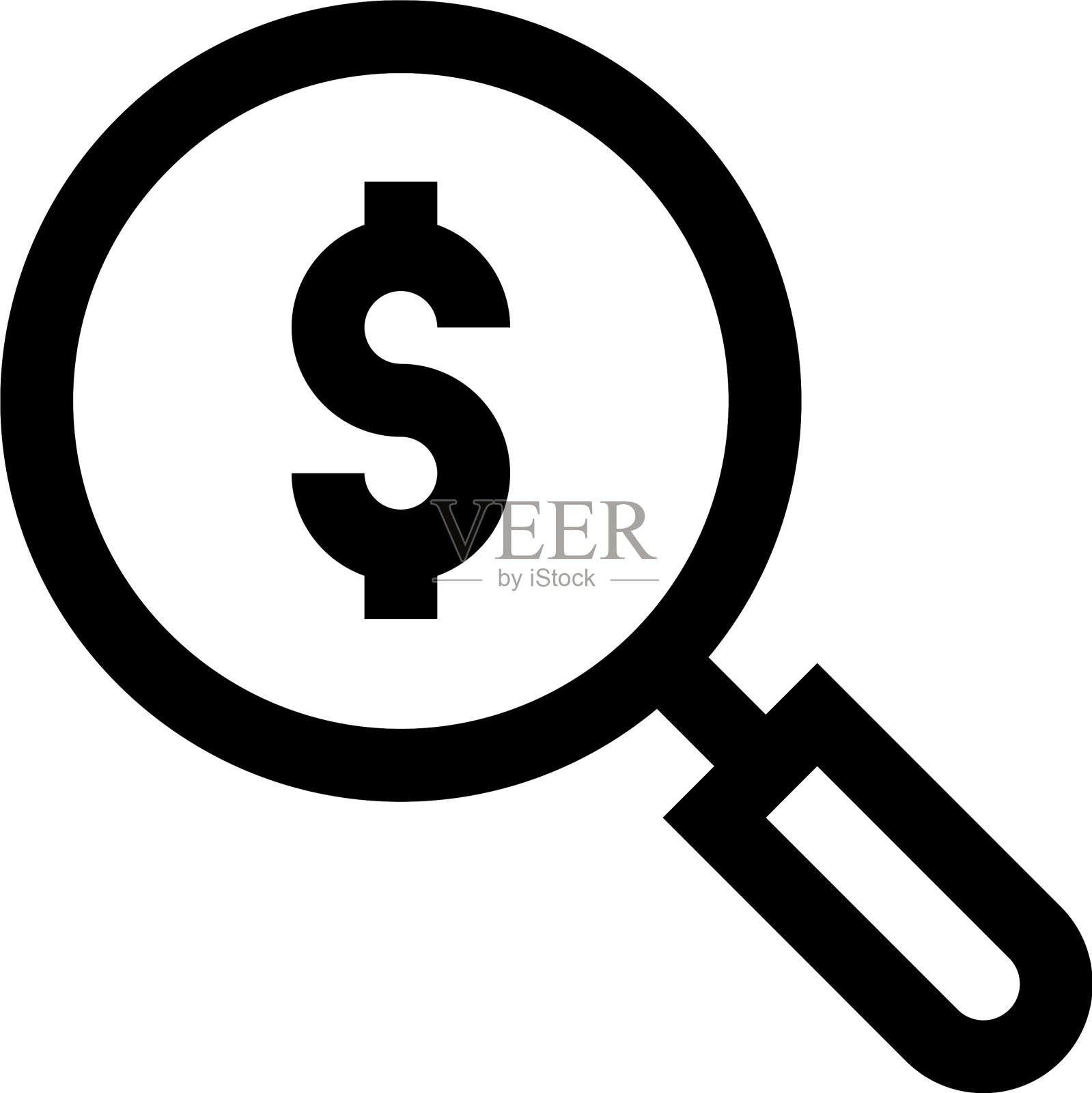 财务分析插画图片素材