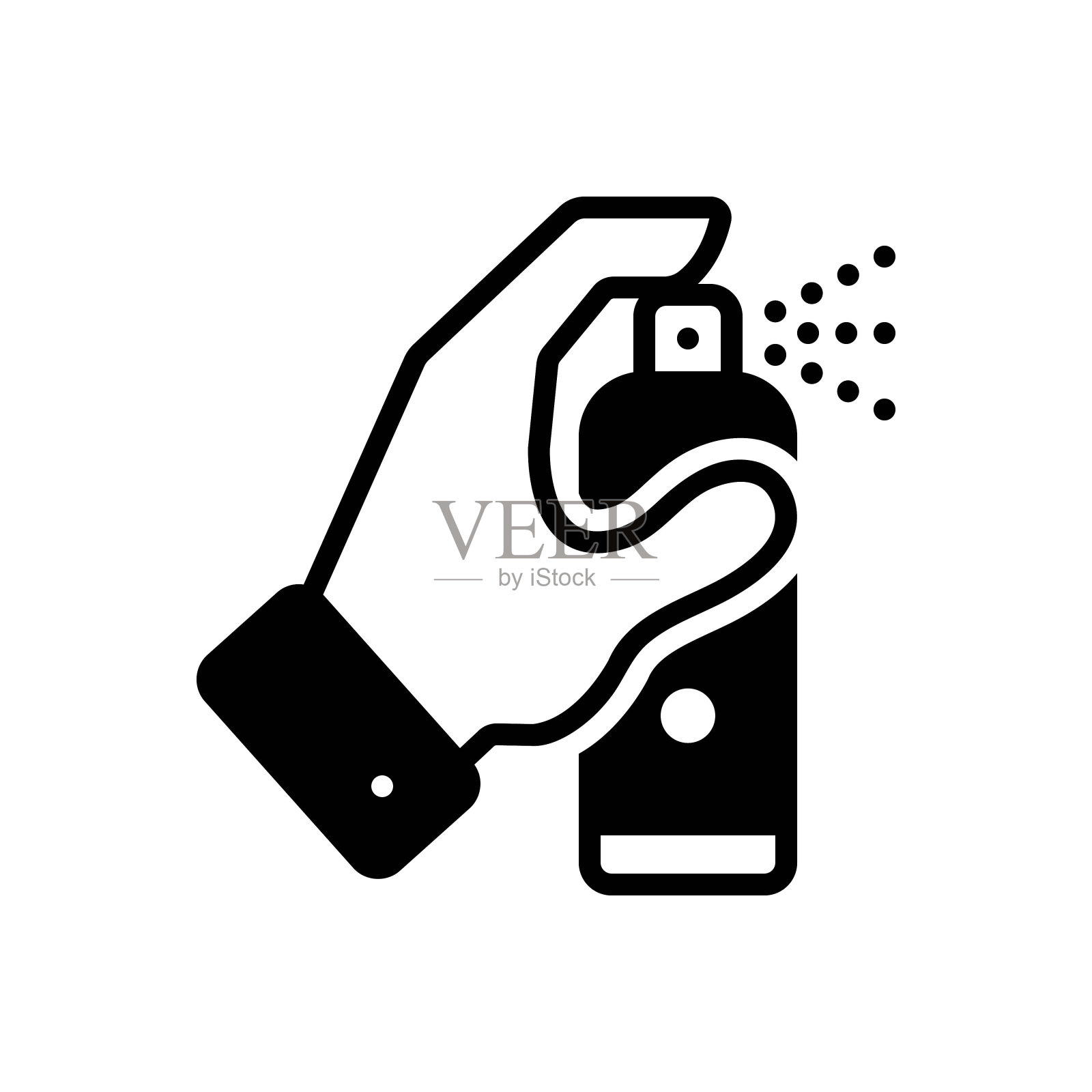 喷淋浴插画图片素材