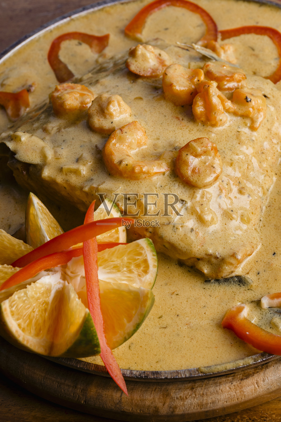 美味的炸鱼，即食照片摄影图片