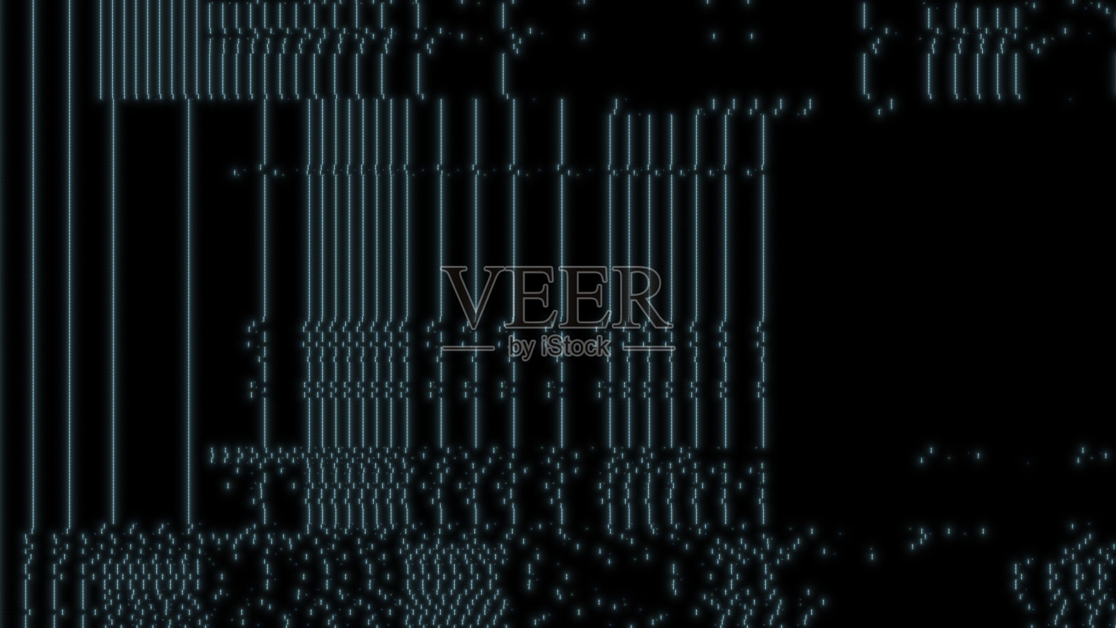故障噪声静态电视VFX包。视觉视频效果条纹背景，CRT电视屏幕无信号故障效果照片摄影图片