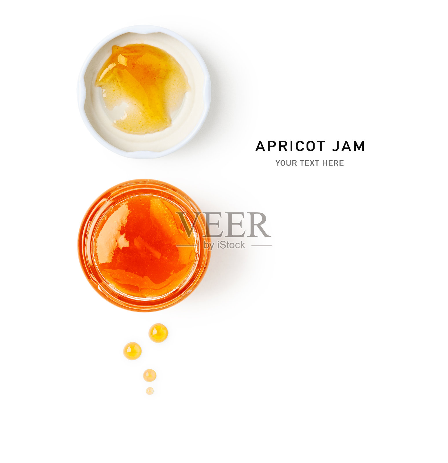 杏酱创意布局照片摄影图片