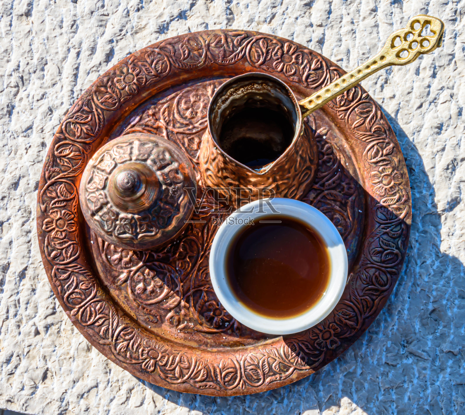 波斯尼亚的咖啡照片摄影图片