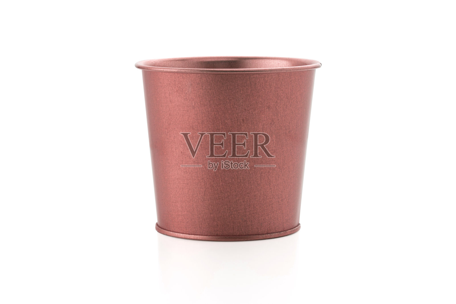 金色光亮的圆形无盖锡罐照片摄影图片