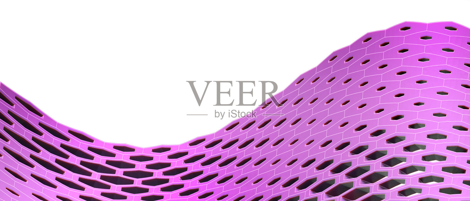 数字建筑声波曲线未来元宇宙世界的创新概念与容易获取的技术连接。紫色，互联网，保护，横幅-3d渲染照片摄影图片