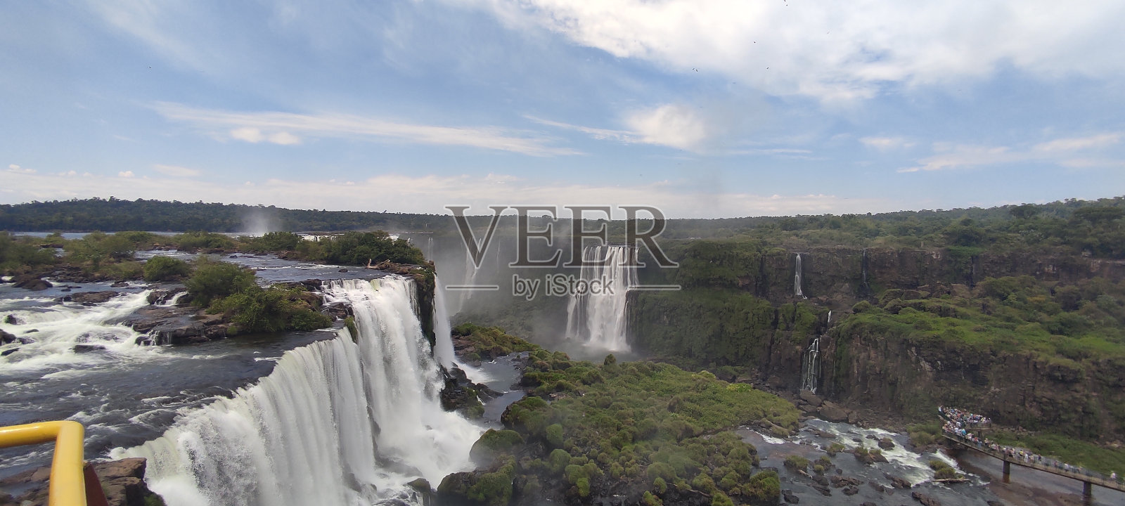 著名的全景Iguazú照片摄影图片