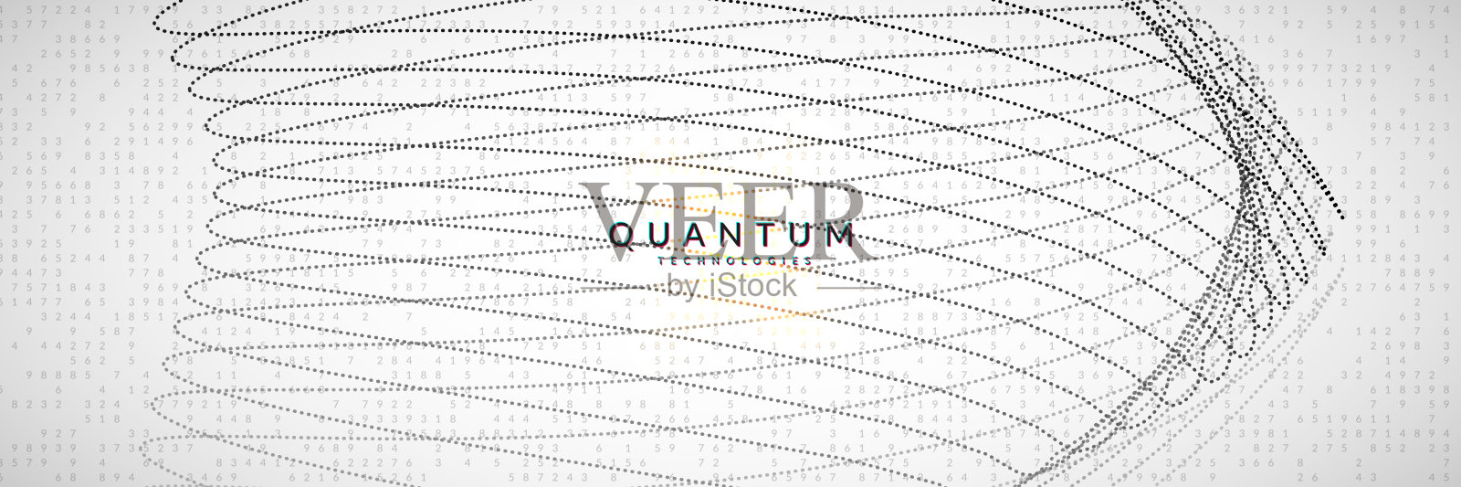 大数据背景。数字技术文摘插画图片素材