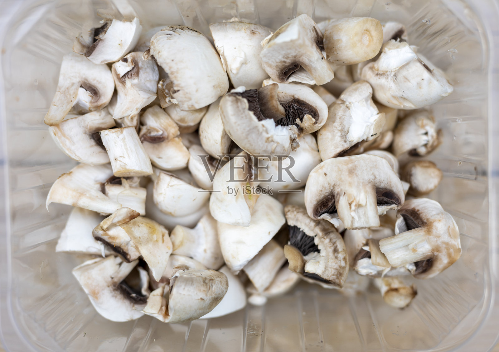 可食用香菇切片堆照片摄影图片