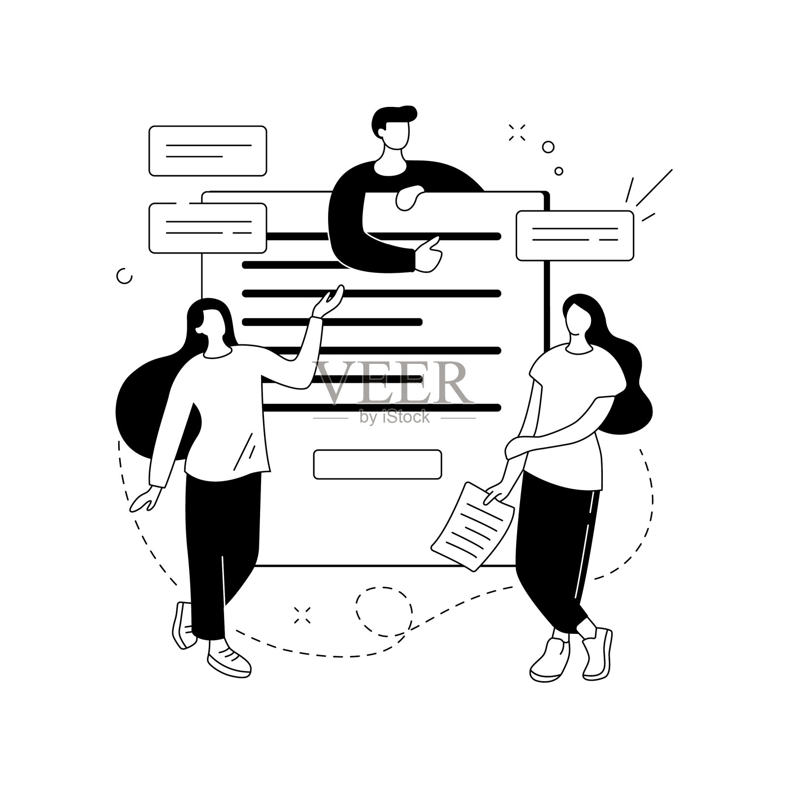 关于我们抽象的概念设计元素图片