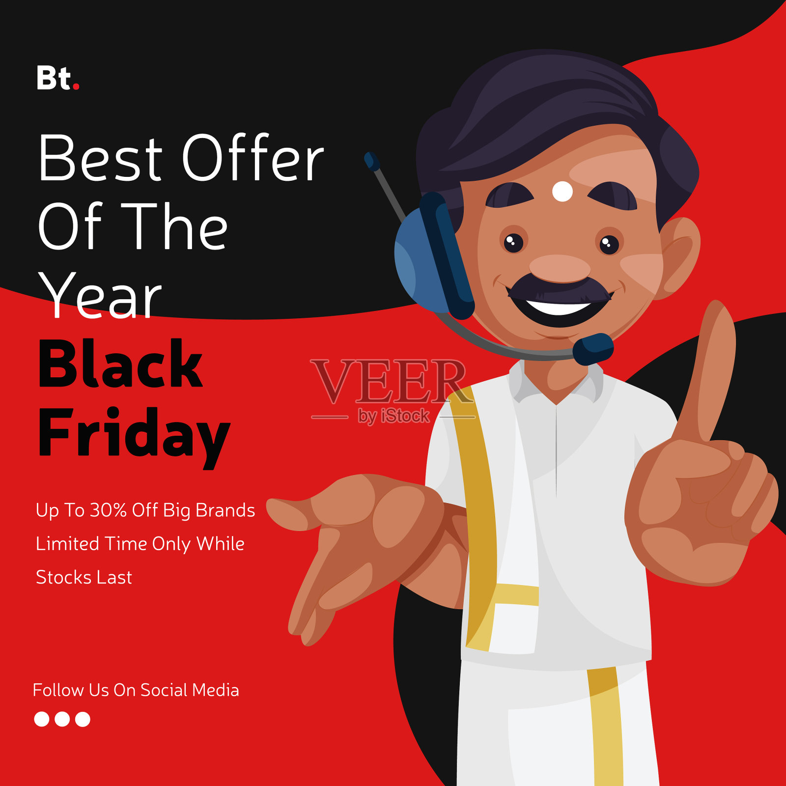 黑色星期五的横幅设计设计元素图片