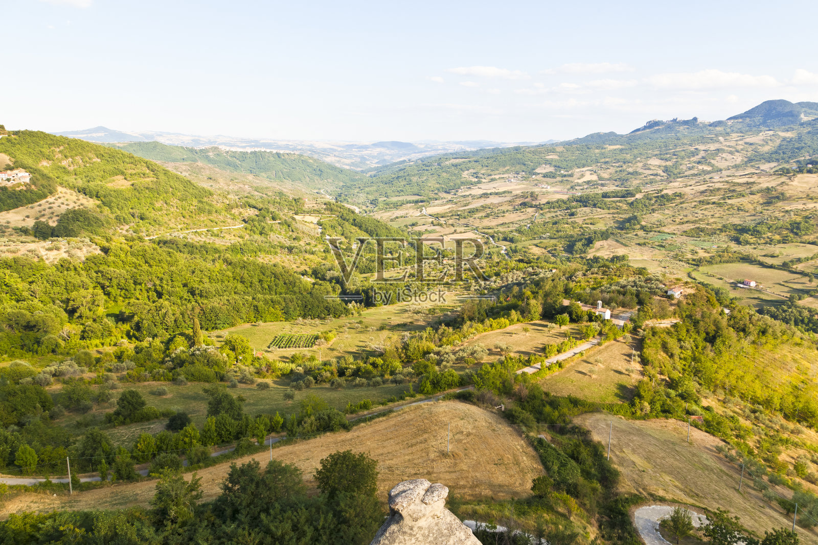 阿格尼奥，莫丽斯古老的村庄，钟之城照片摄影图片