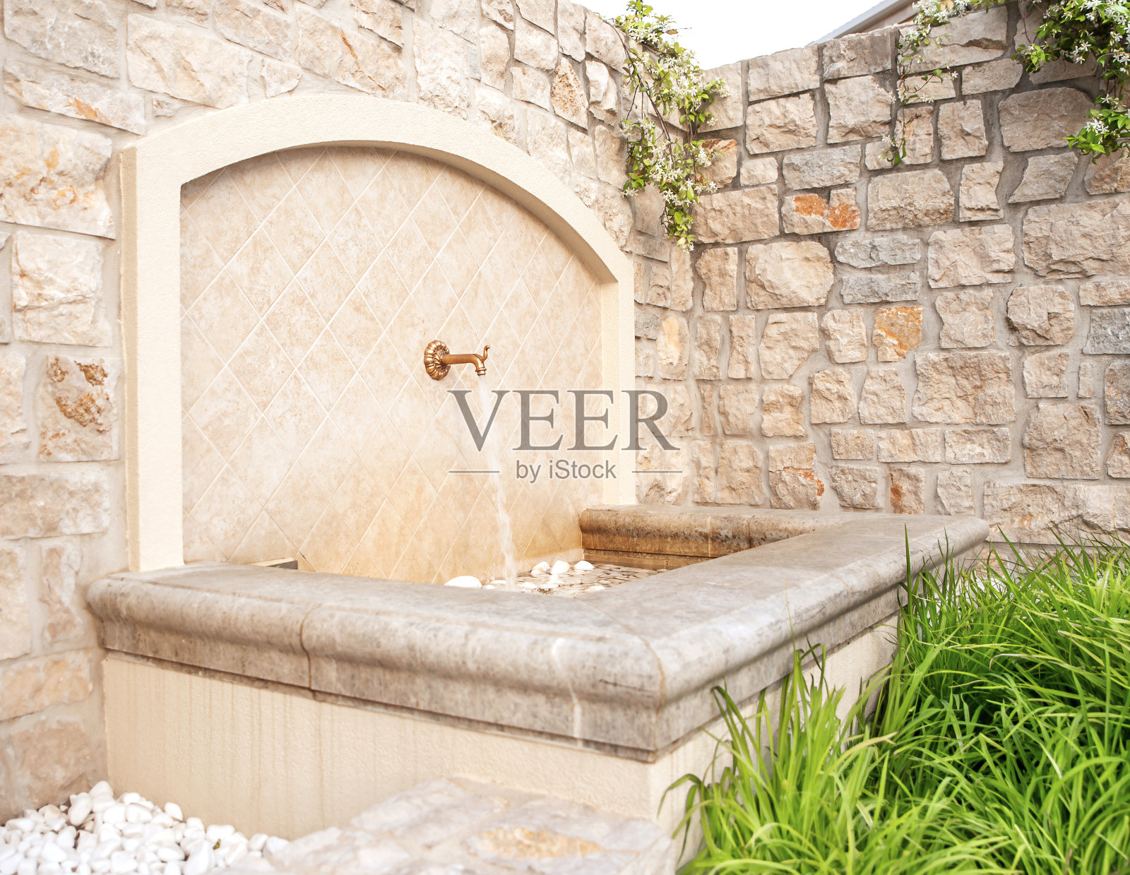 美丽的喷泉照片摄影图片