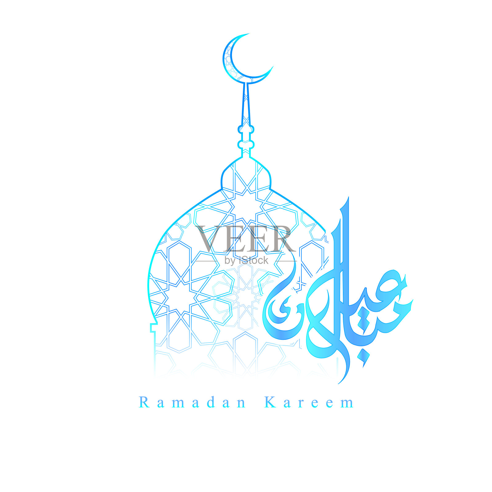 斋月Kareem插画图片素材