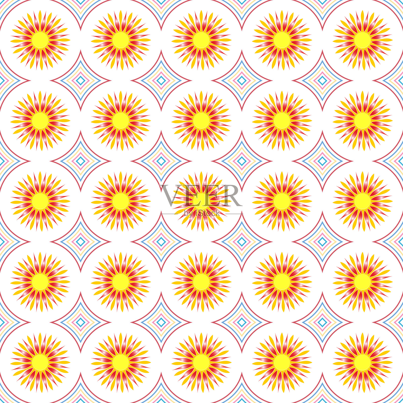 太阳插画图片素材