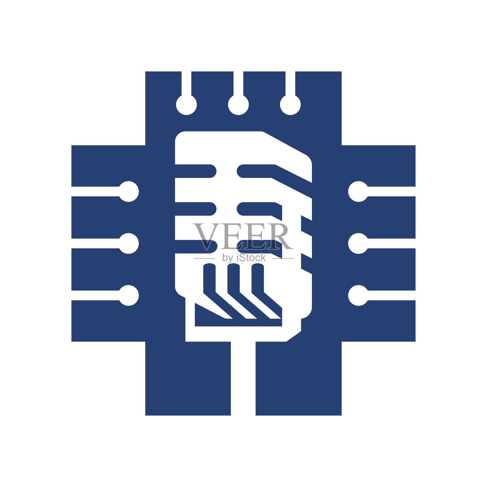 播客医疗健康标志图标插图品牌身份插画图片素材